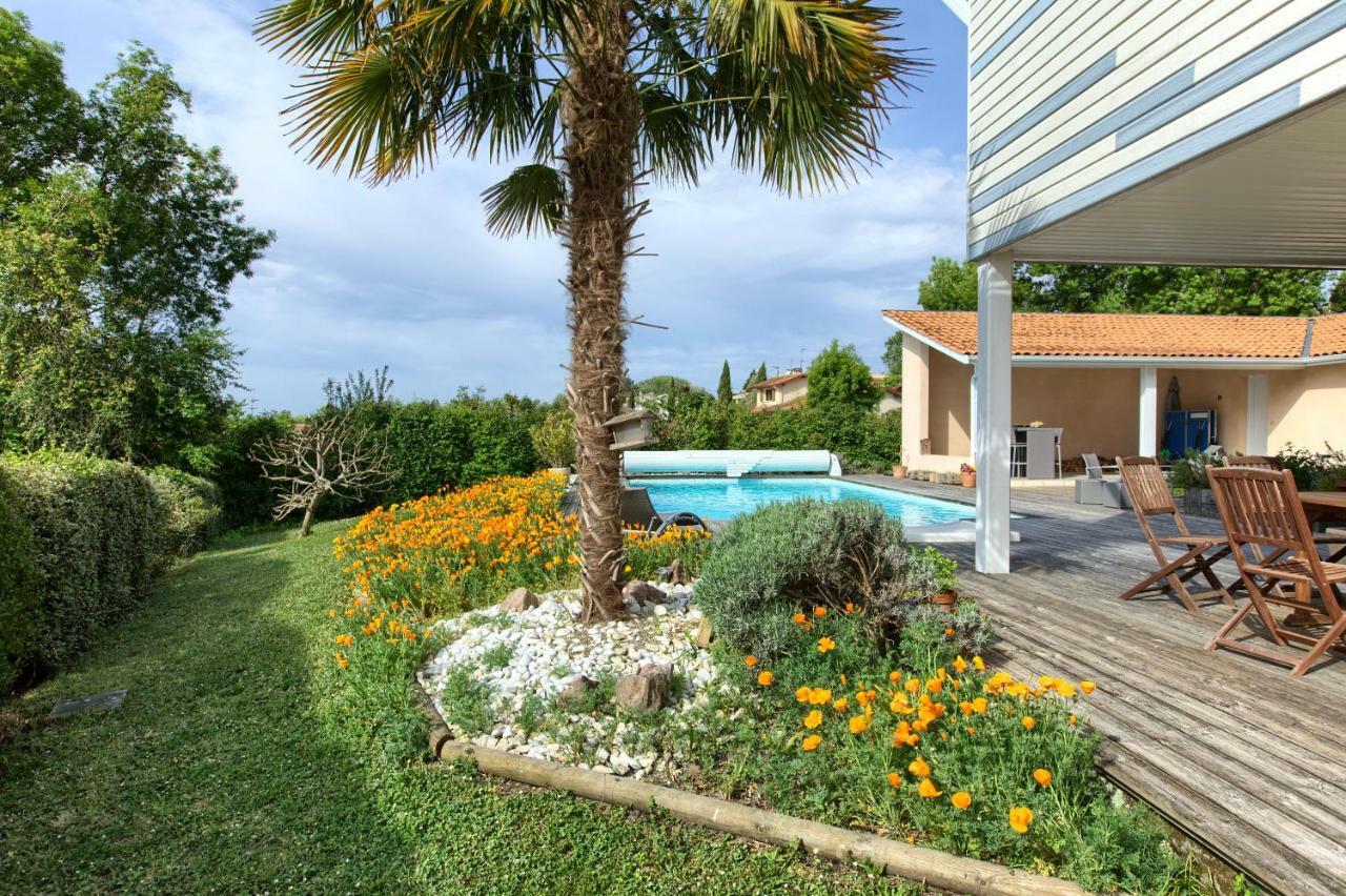La Libellule Bredoise Bed & Breakfast La Brede Bagian luar foto