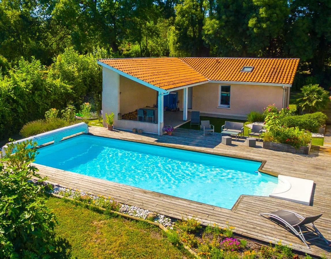 La Libellule Bredoise Bed & Breakfast La Brede Bagian luar foto